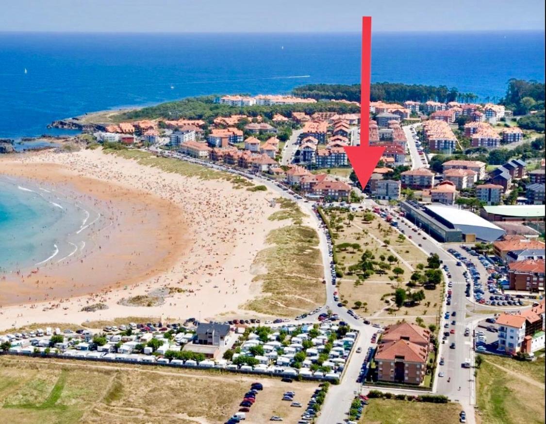 Apartamento El Arenal Playa De Ris Noja Luaran gambar